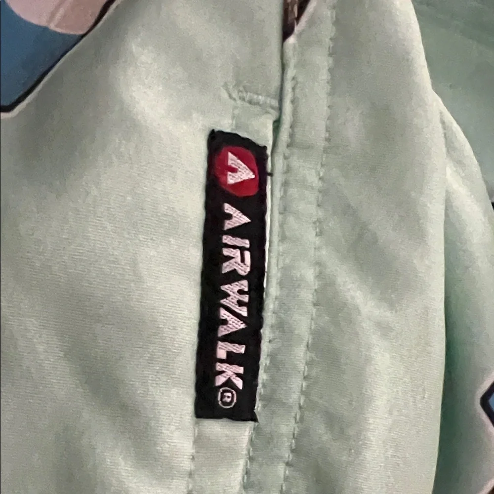 Airwalk Mint Bomb Pop Popsicle Print Board Shorts XL